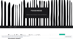 Desktop Screenshot of foodinese.com